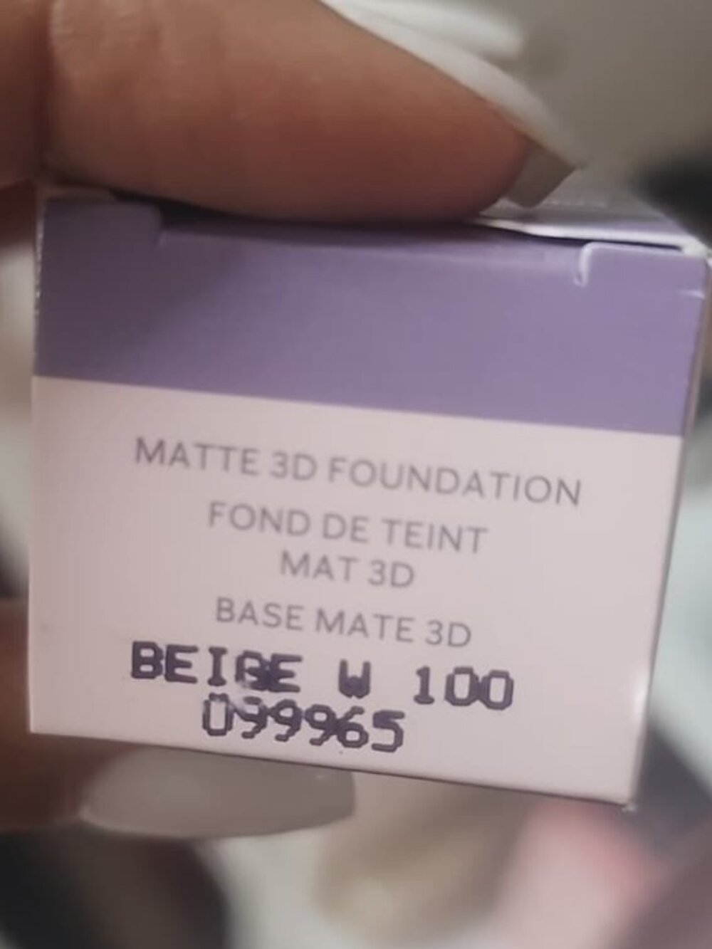 Mary Kay TimeWise Matte 3D Foundation Beige W 100 Full Size